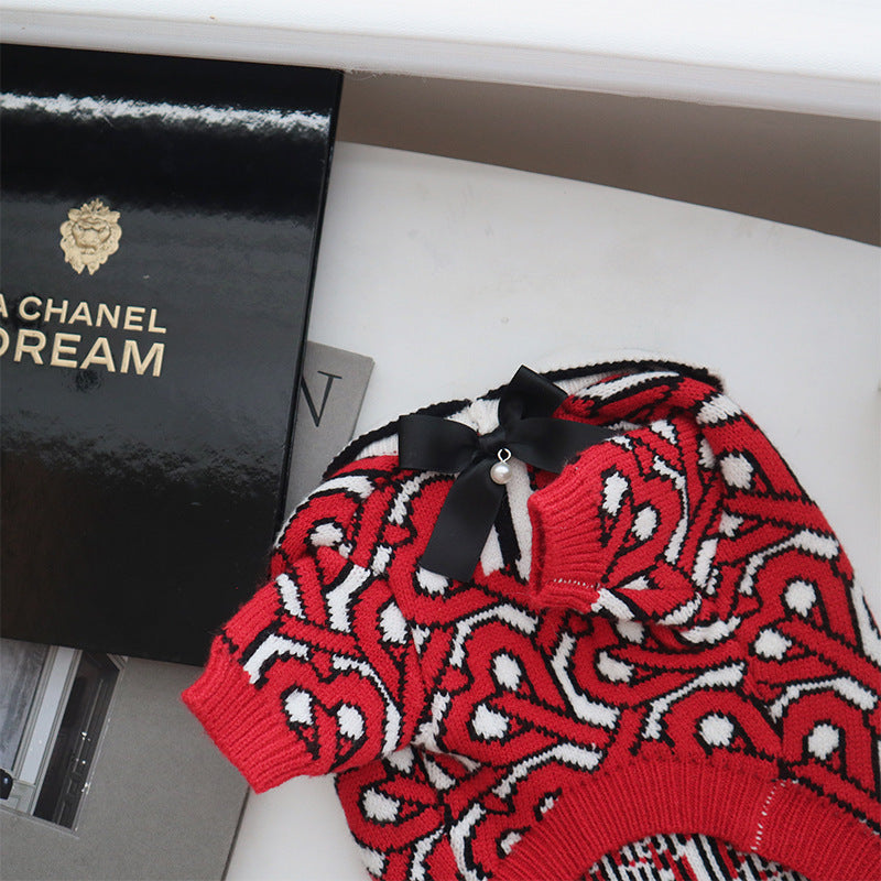 New Dog Clothes Pet Warm Sweater