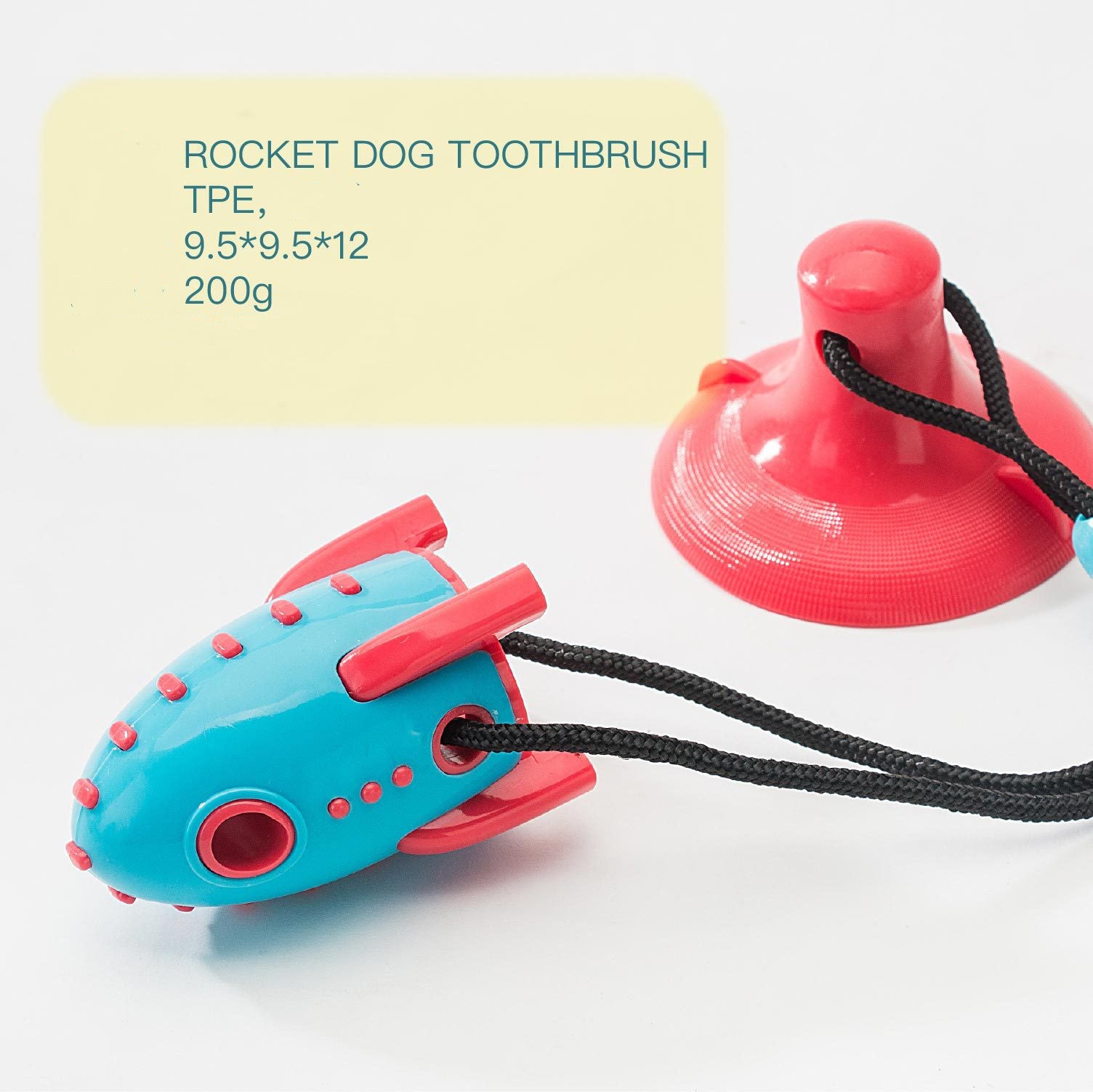 Rocket Dog Toys Leaking Food Dog Bite