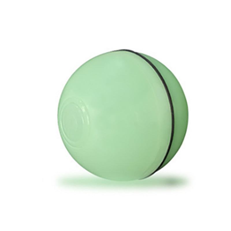 LED Laser USB Rolling Flashing Cat Ball Toy