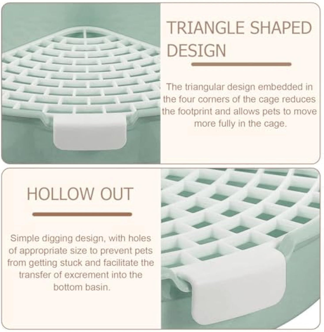 Rabbit Litter Bunny Corner Toilet Box