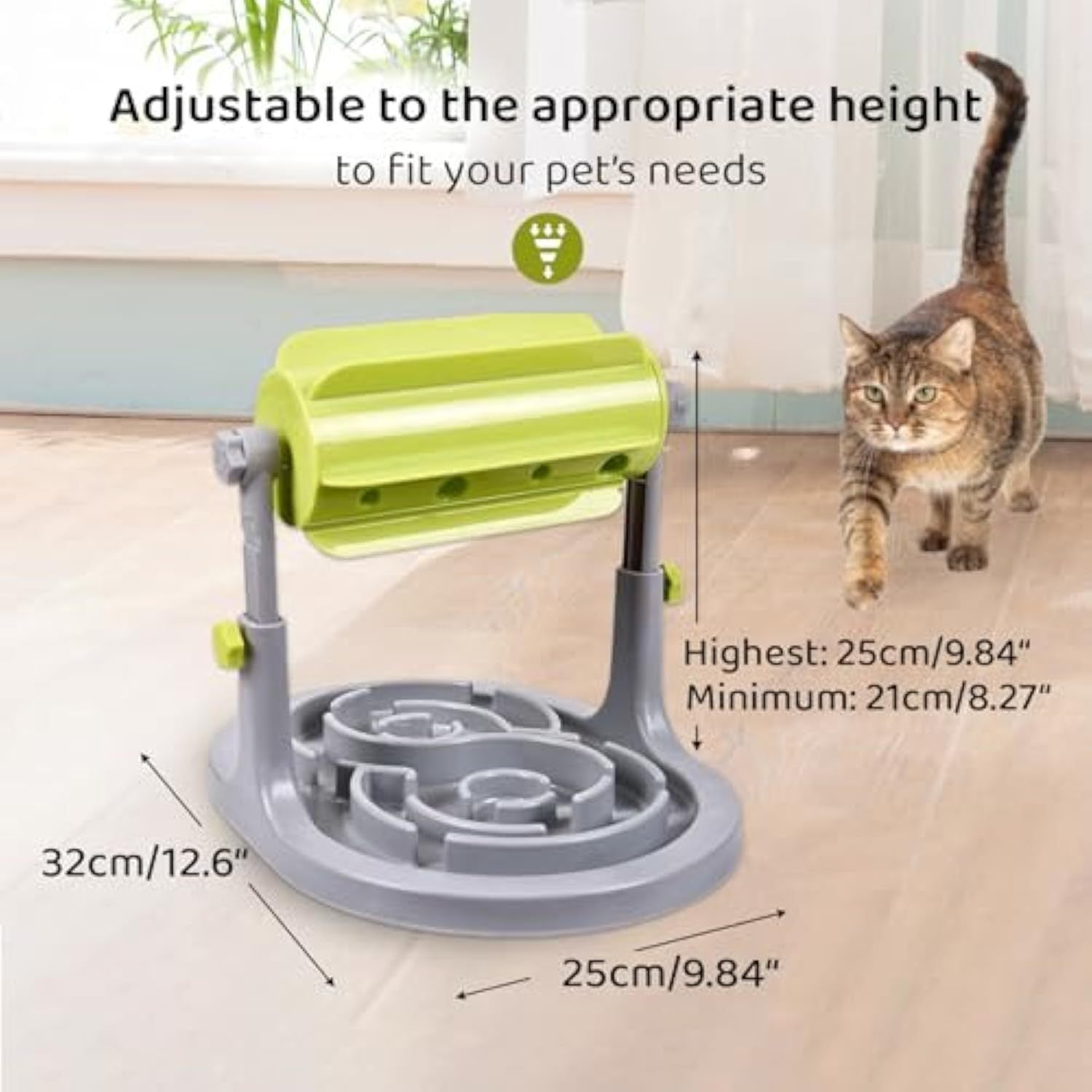 Interactive Dog Cat Food Puzzle Toy Slow Feeder