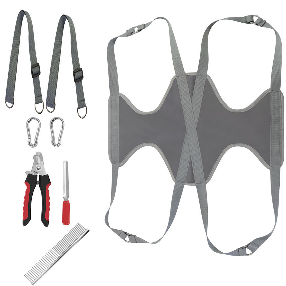 Pet Grooming Hammock For Dogs Hanging Harness
