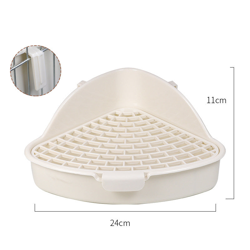 Rabbit Litter Bunny Corner Toilet Box