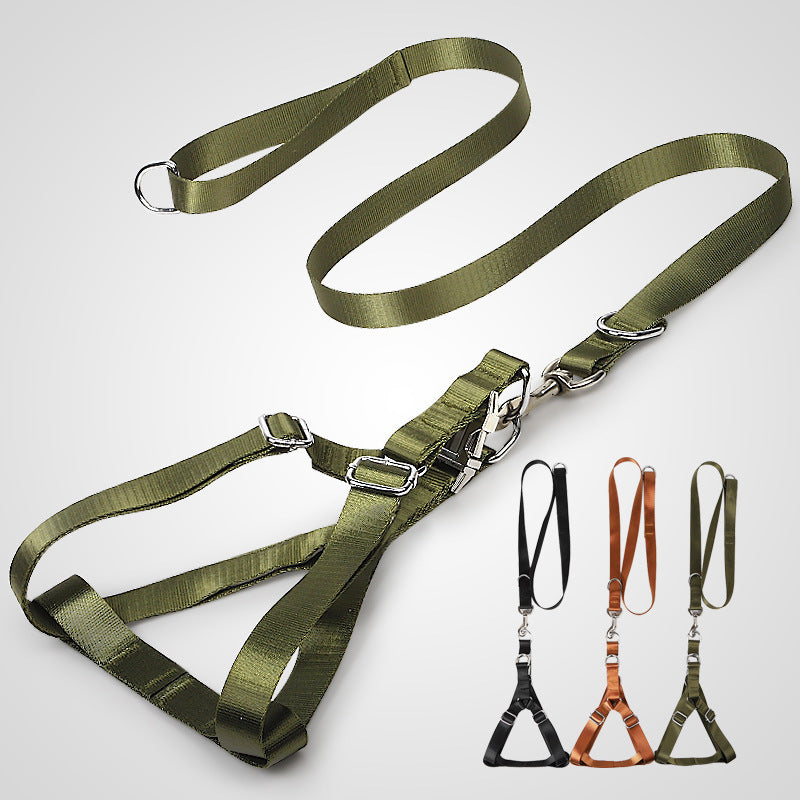 Alloy Buckle Chest And Back Traction Rope