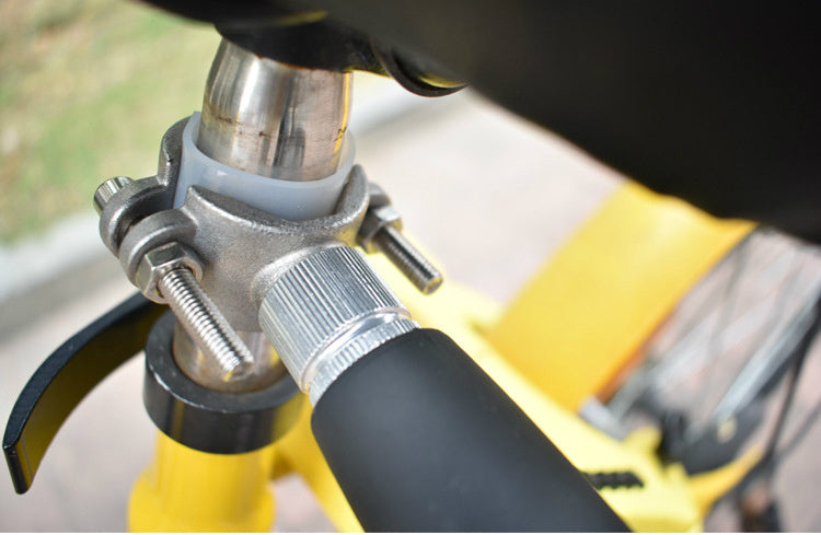 Bicycle elastic traction rope