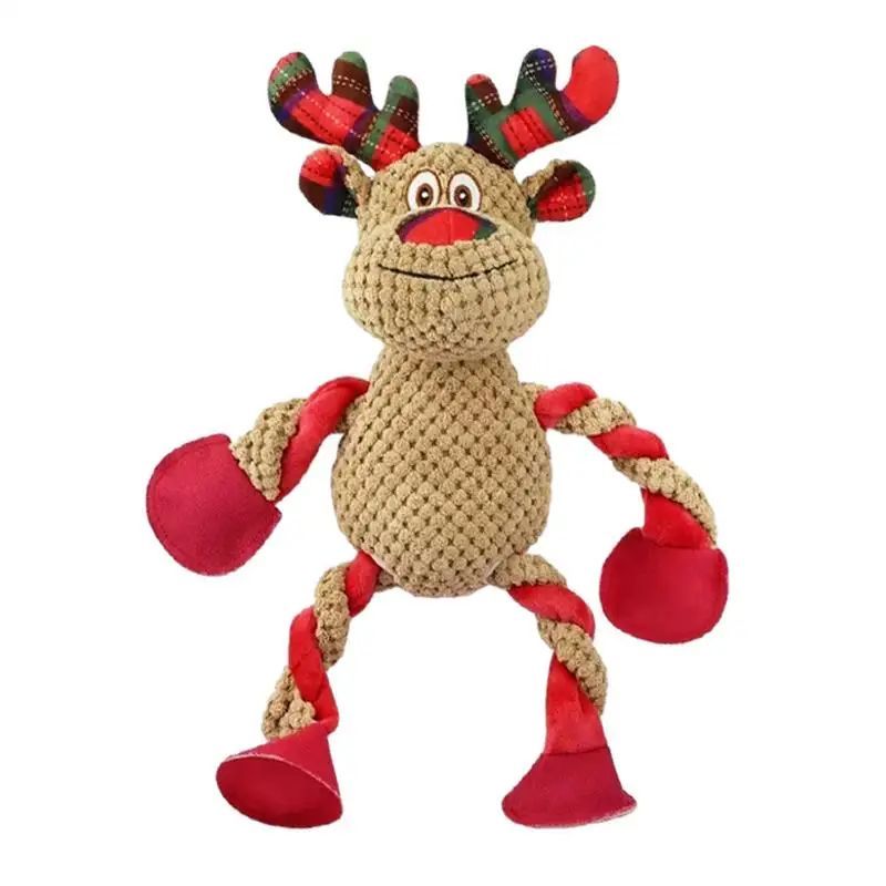 Squeaky Plush Holiday Dog Toys