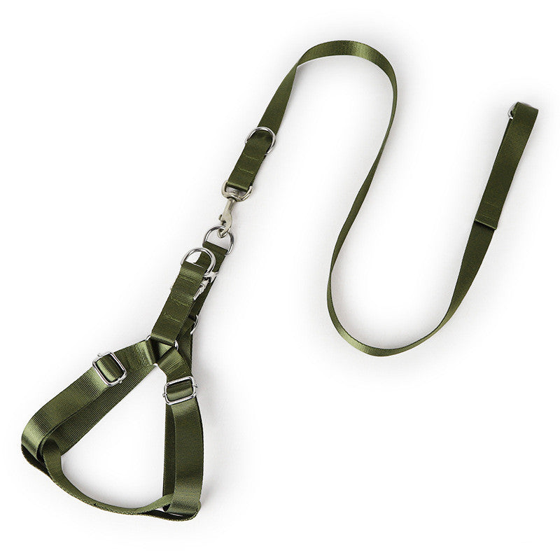 Alloy Buckle Chest And Back Traction Rope
