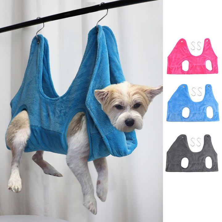 Pet Dog Grooming Hammock Harness Dog