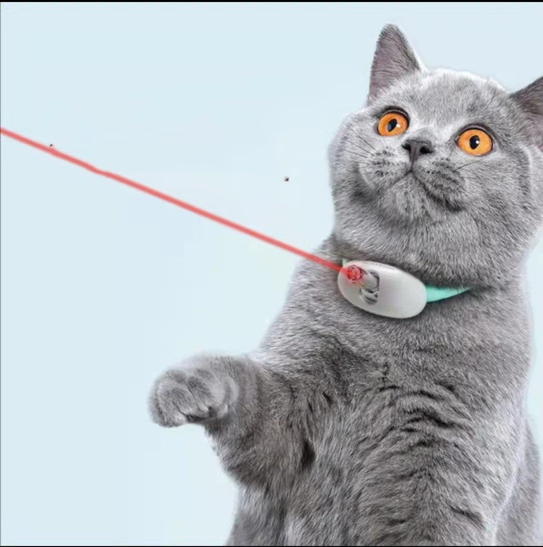 Automatic Cat Teaser Kitty Laser Pen Toys
