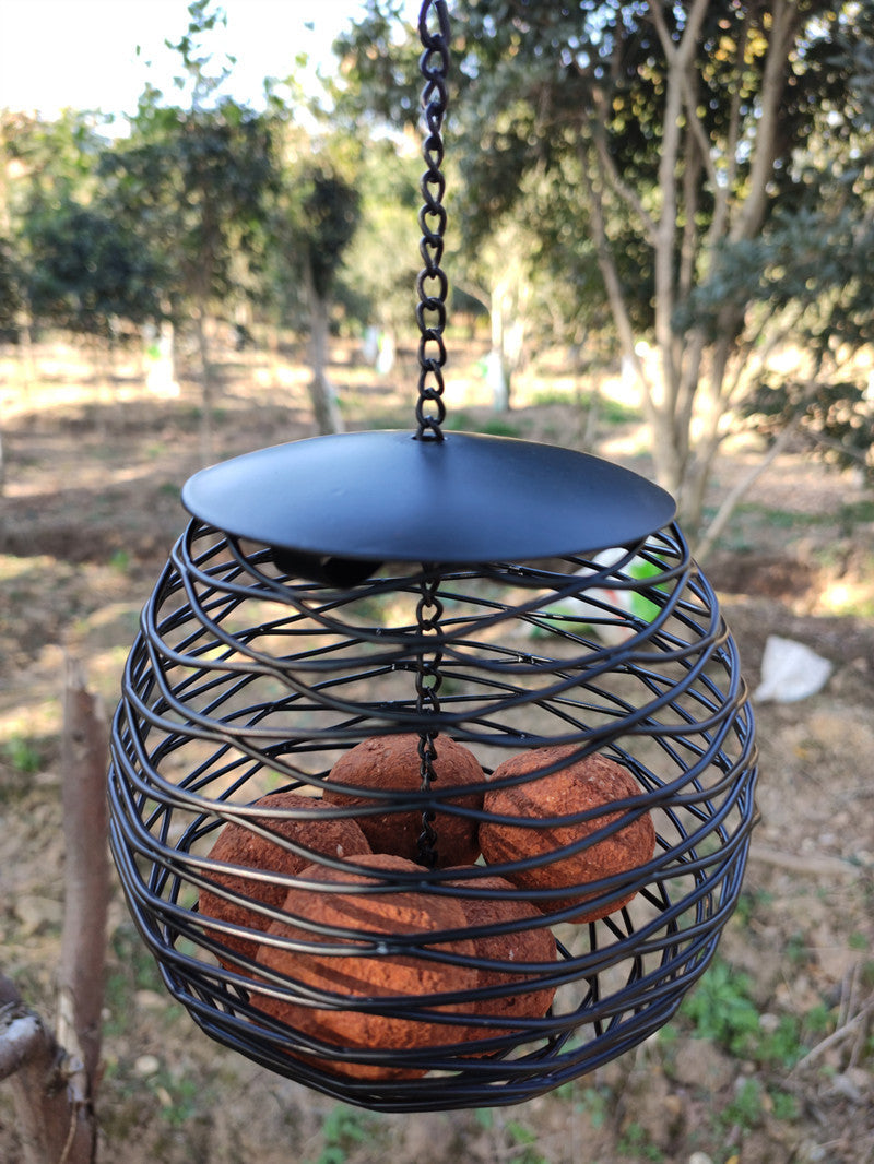Outdoor Hanging Wild Bird Feeder Round
