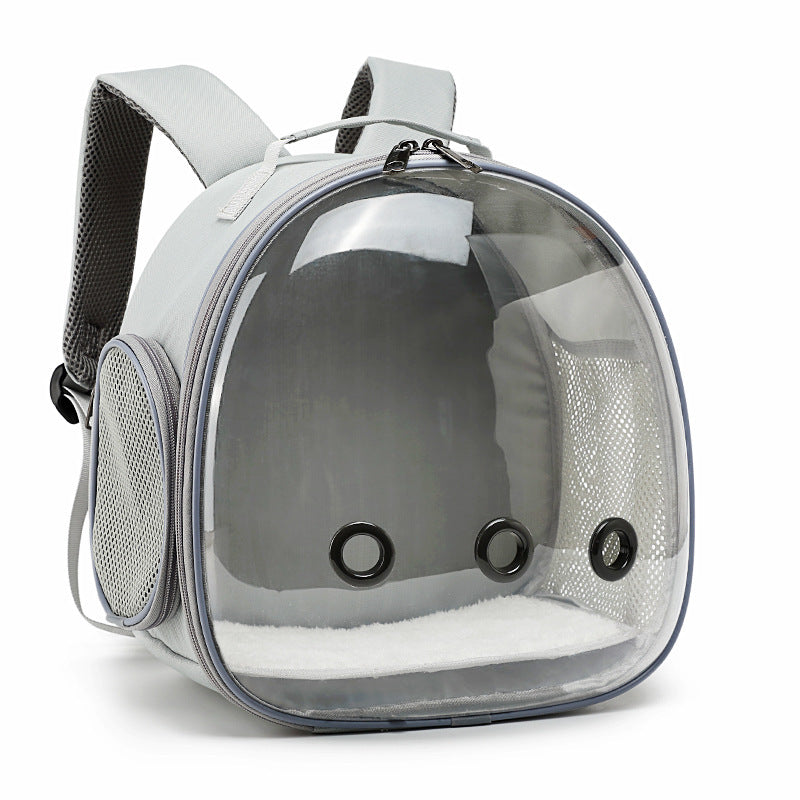 Pet Hamster Carrier Transparent Backpack