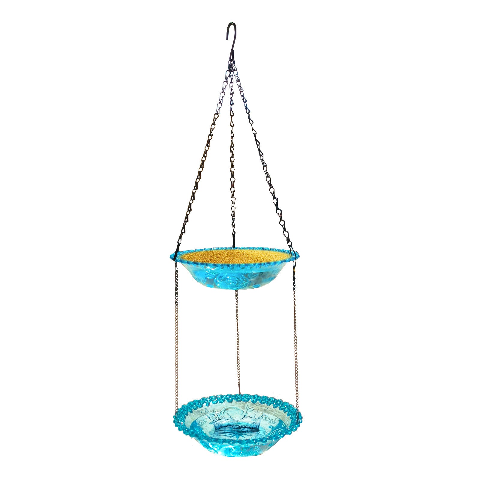 Double Outdoor Hanging Feeder Courtyard