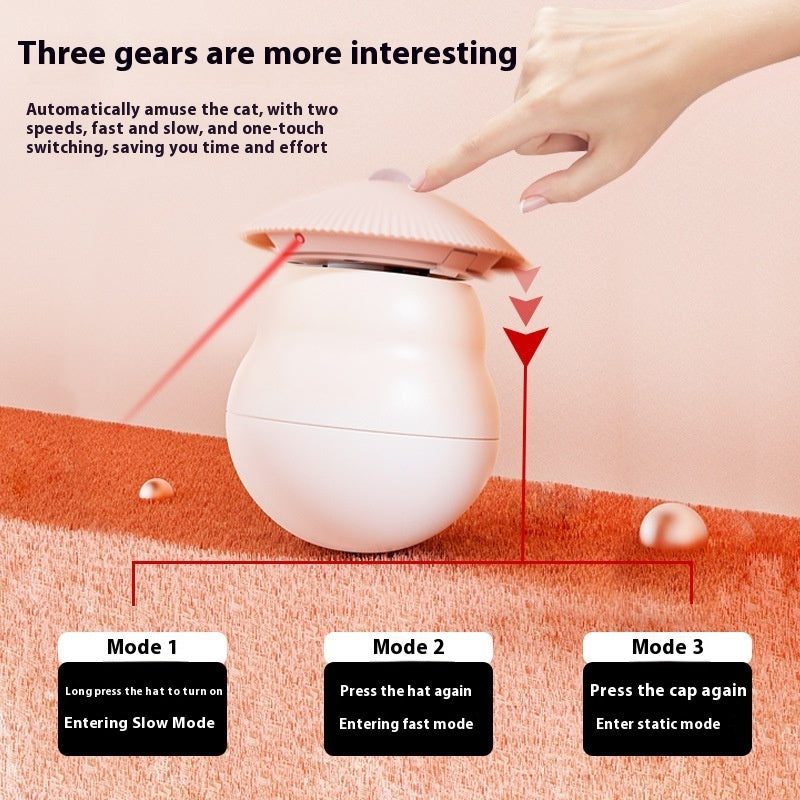 Intelligent Electric Cat Toy Laser Countermeasure Tumbler