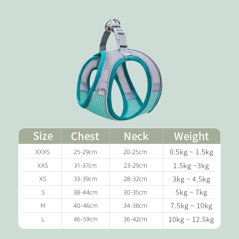 Cat Traction Rope To Prevent Break Free Chest Harness