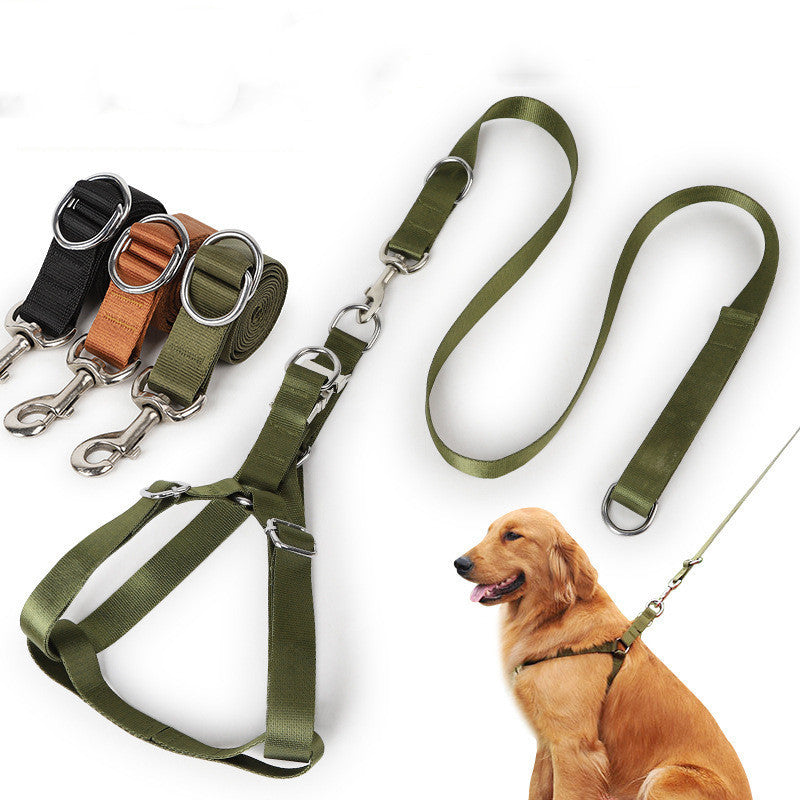 Alloy Buckle Chest And Back Traction Rope