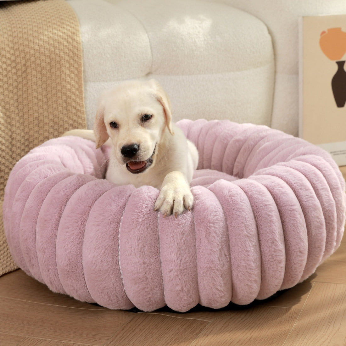 High Weight Pet Nest Straight Rabbit Plush Mat
