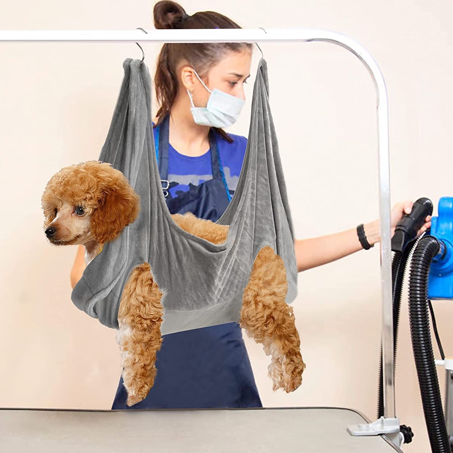 Pet Dog Grooming Hammock Harness Dog