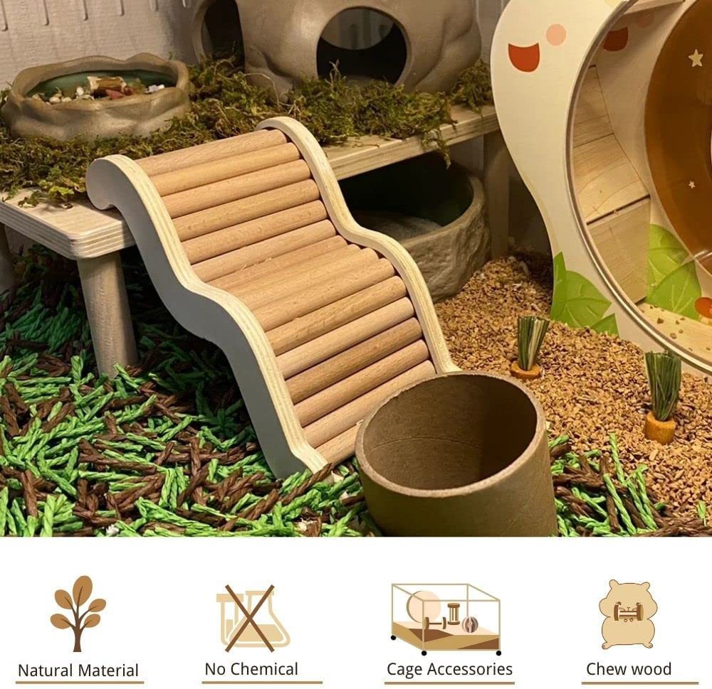 Wooden Hamster Small Animal Cage