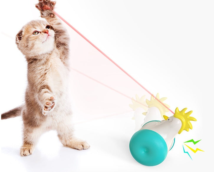 Electric Sounding Hair Laser Funny Cat Toy