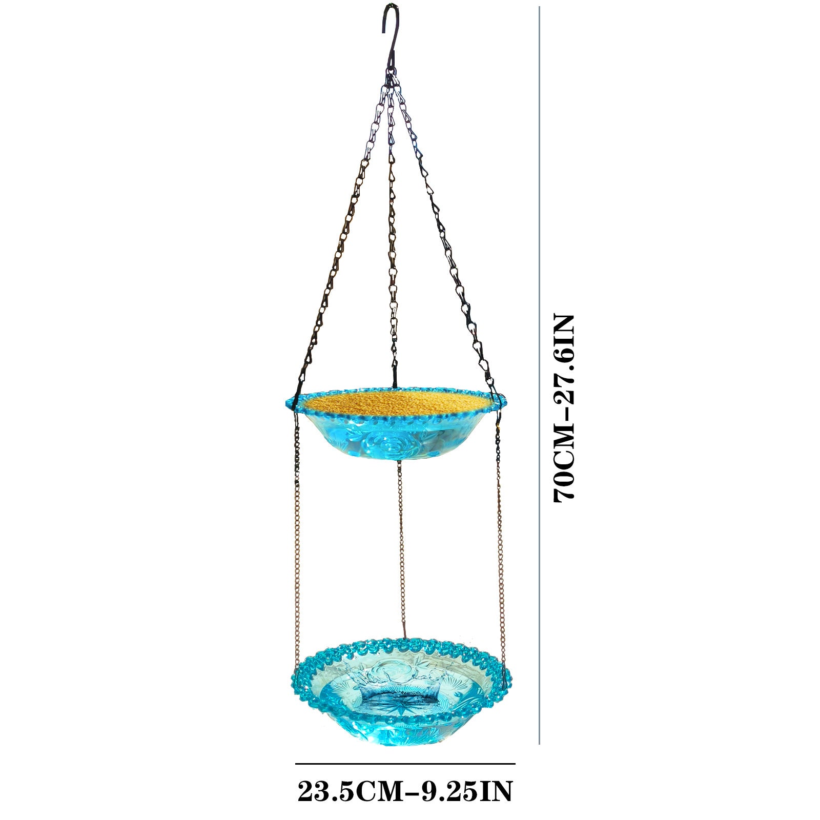 Double Outdoor Hanging Feeder Courtyard