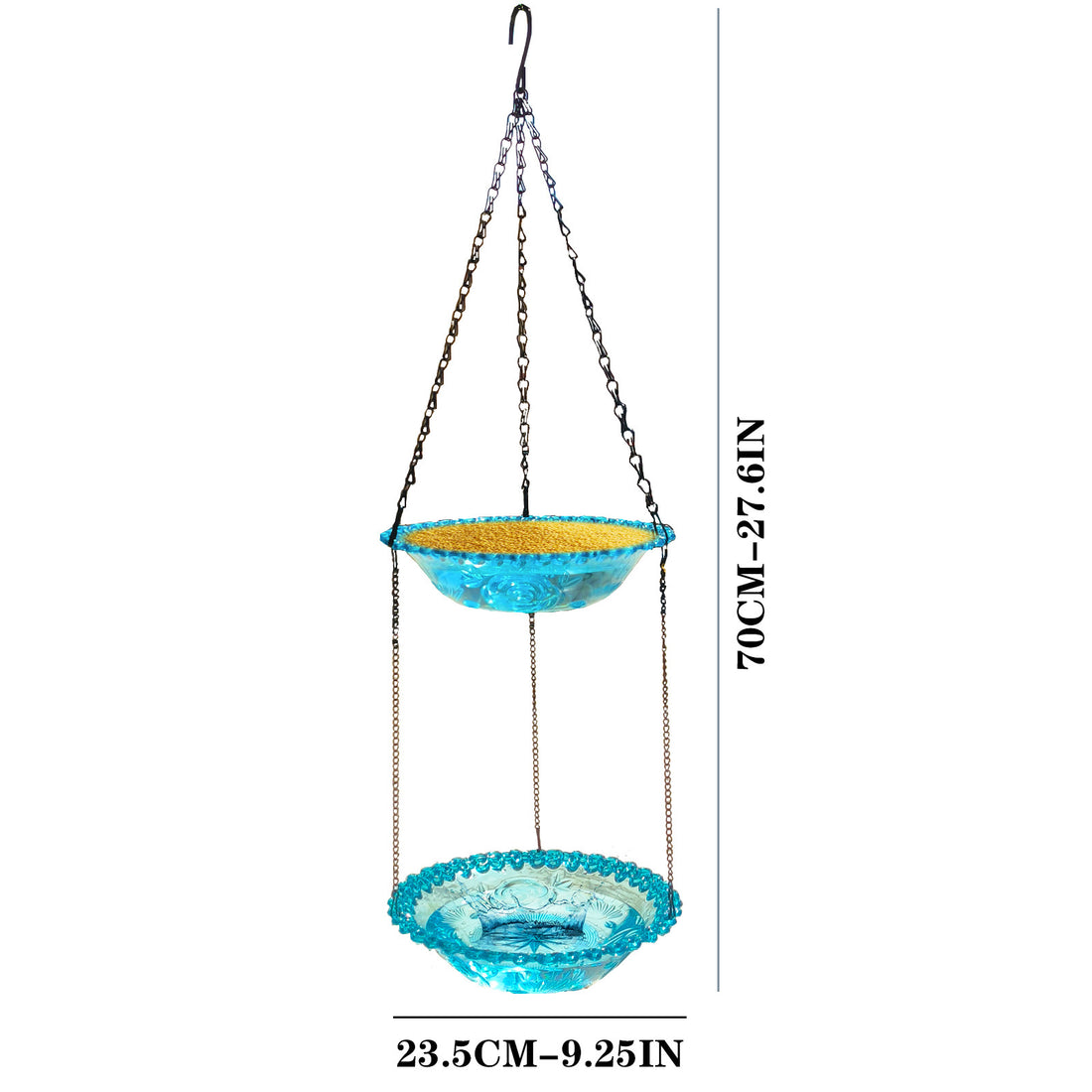Double Outdoor Hanging Feeder Courtyard